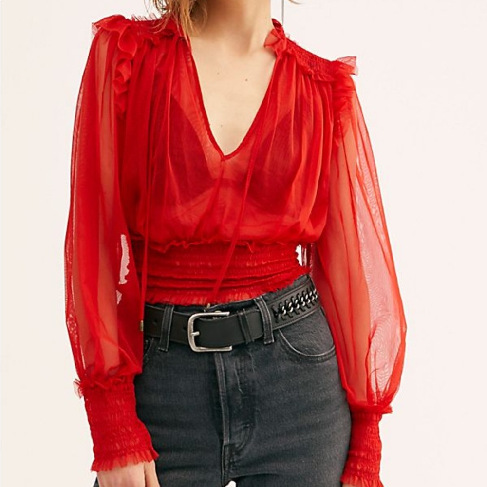 Free People Twyla Blouse